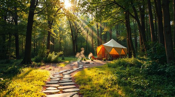 Choisissez un camping écologique pour des vacances durables